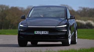 Tesla Model Y - front cornering